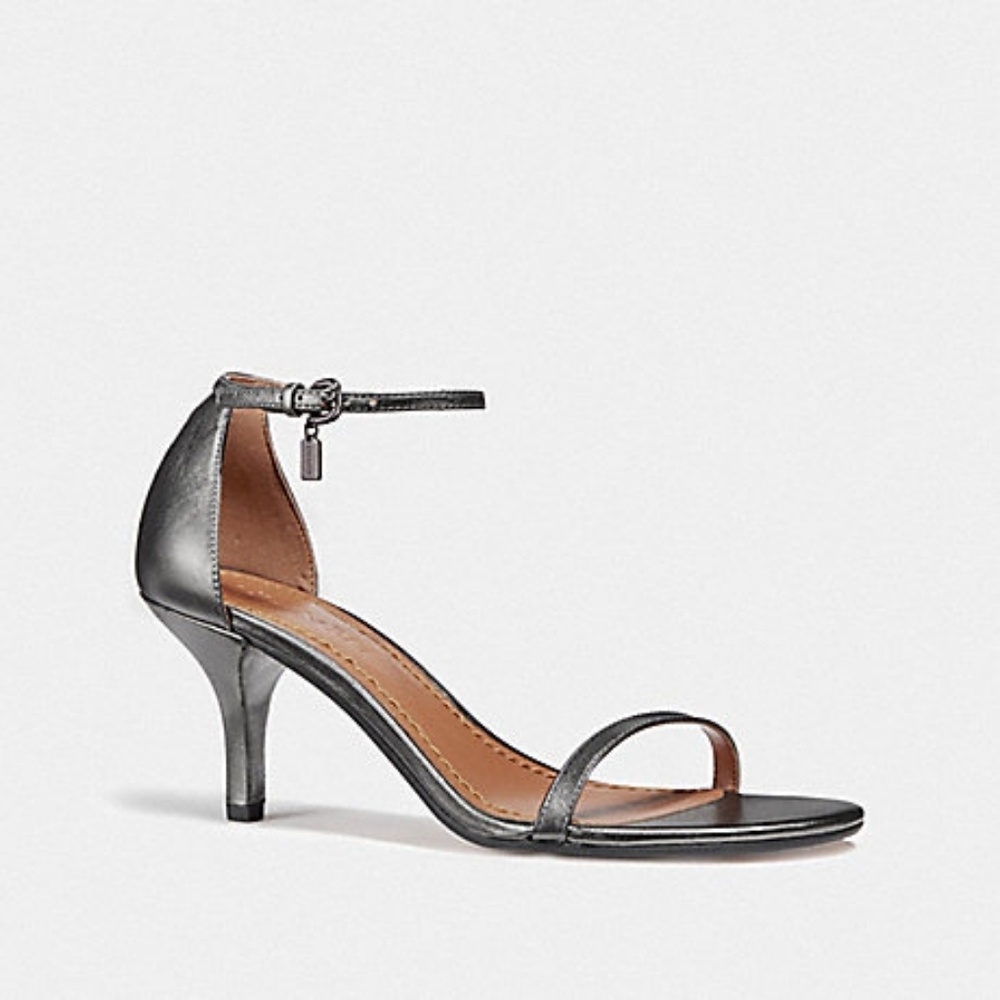 COACH 65MM HEEL SANDAL NIB SIZE 8.5